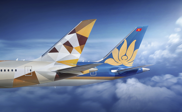 Etihad and Vietnam Airlines
